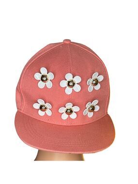 Claire's Pink Hat with White Flower Details (3 for $12 item)